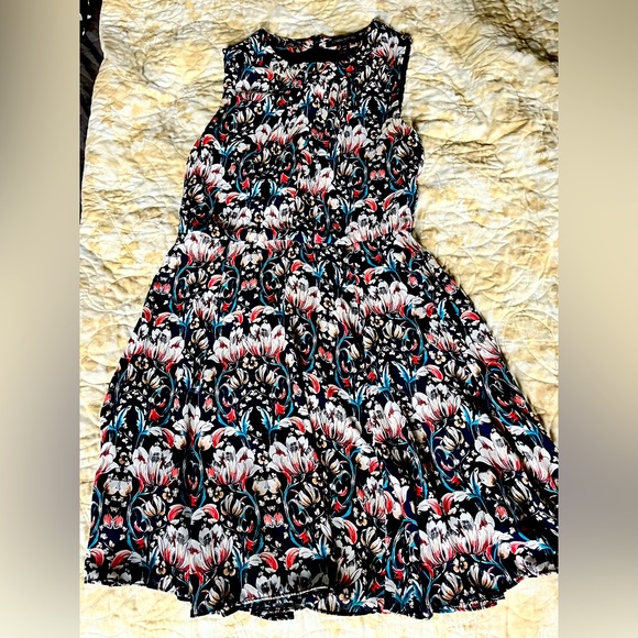 Banana Republic blue floral dress - Picture 1 of 1